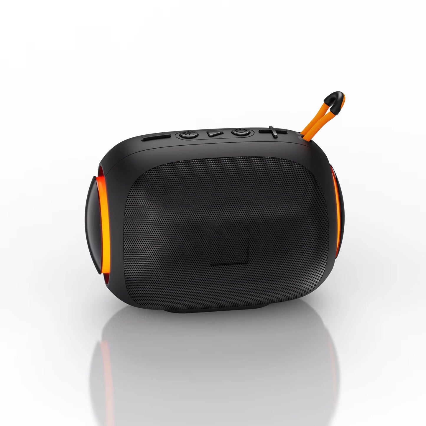 Mini Portable Metal Speaker Metallic Wireless Bluetooth Speaker Stereo Indoor/Outdoor Portable Subwoofer Compact Speaker