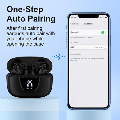 Samsung Wireless Earbuds, Bluetooth 5.3 Headphones for Samsung Galaxy S25 Ultra