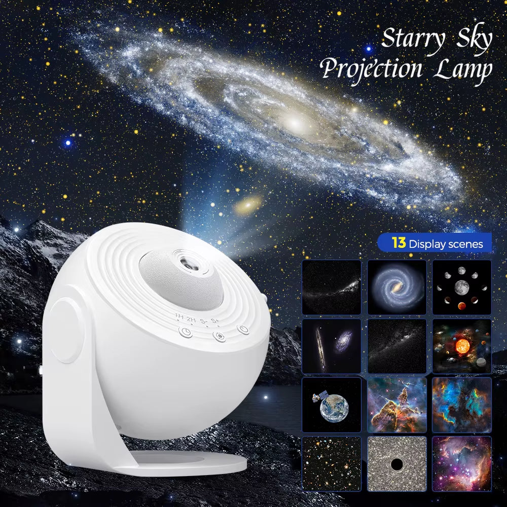 13 in 1 Star Projector, Planetarium Galaxy Projector for Bedroom, Aurora Projector, Night Light Projector for Kids Adults