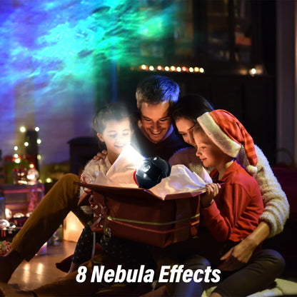 Astronaut Star Galaxy Projector, 360° Rotating Starry Sky Ceiling Led Night Light with Remote, for Kids Bedroom Party Decoration Lights (Black Guitar Model)