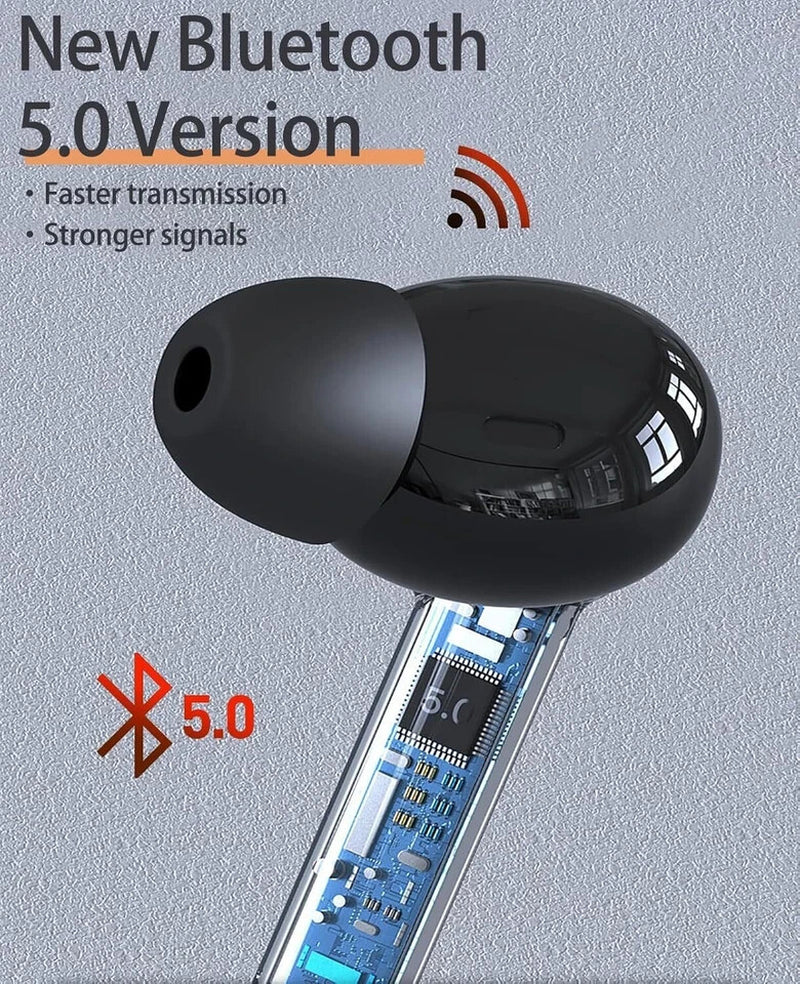 Audifonos Traductor De 140 Idiomas Auriculares Ingles Español Inalambrico Negro