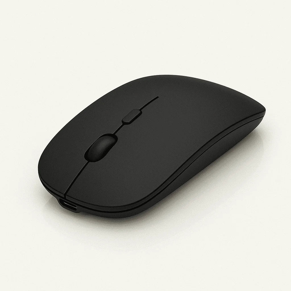 Rechargeable Wireless Bluetooth Mouse for Laptop, PC, Ipad, Notebook, and Chromebook