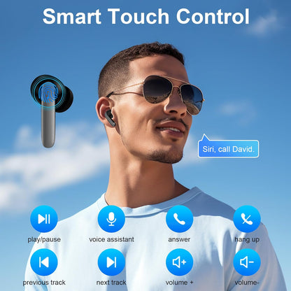 Samsung Wireless Earbuds, Bluetooth 5.3 Headphones for Samsung Galaxy S25 Ultra