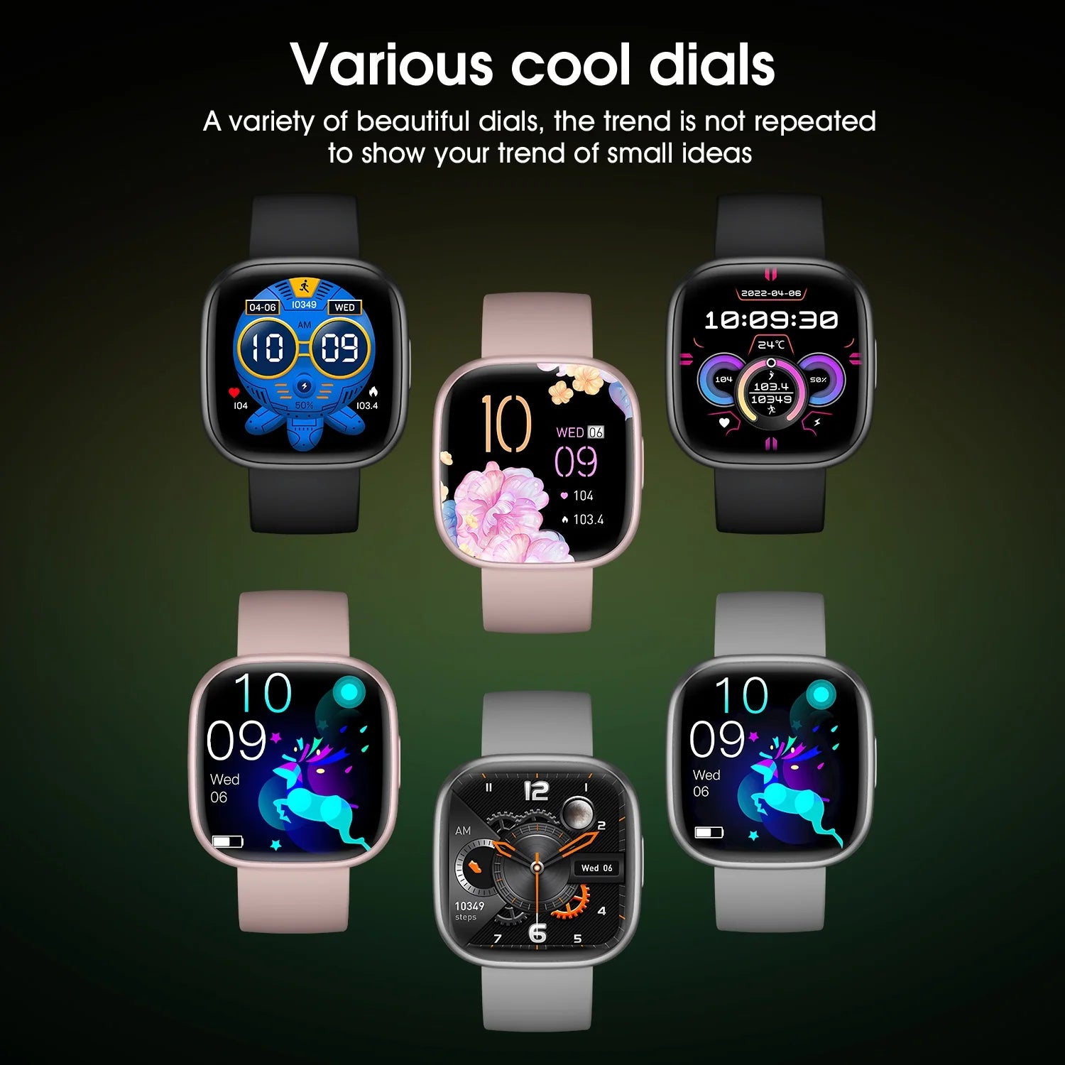 2025 Women'S Smartwatch, 1.72 Inch, Sports Tracker for Men and Women, Answer / Make Calls / Multiple Sports Modes / Information Reminders, Ip67 Waterproof Fitness Tracker for Android(Black)