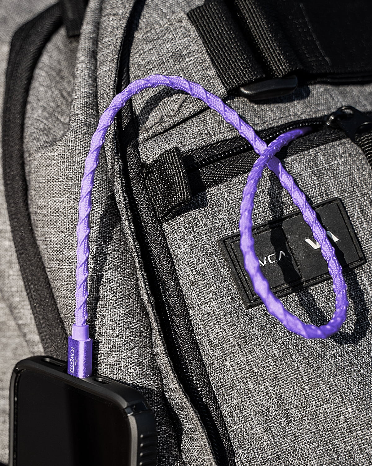 Ipad & Iphone Charger Cable, Fast Charging 6Ft MFI Certified Lightning to USB Cord, Twizzler Purple