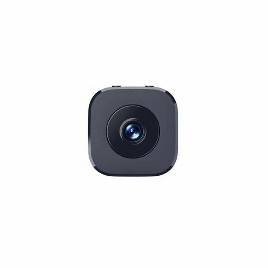 Mini Security Camera Pro – 4K Full HD Wi-Fi Surveillance with Two-Way Audio, Motion Detection & Infrared Night Vision (Black))