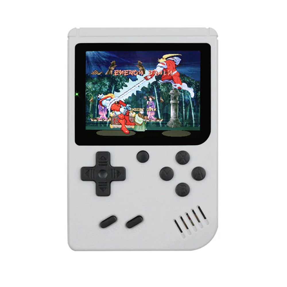 TECHODIB 400-in-1 Mini Handheld Game Console | Portable Retro 8-Bit Video Player with 3.0-Inch Color LCD Screen