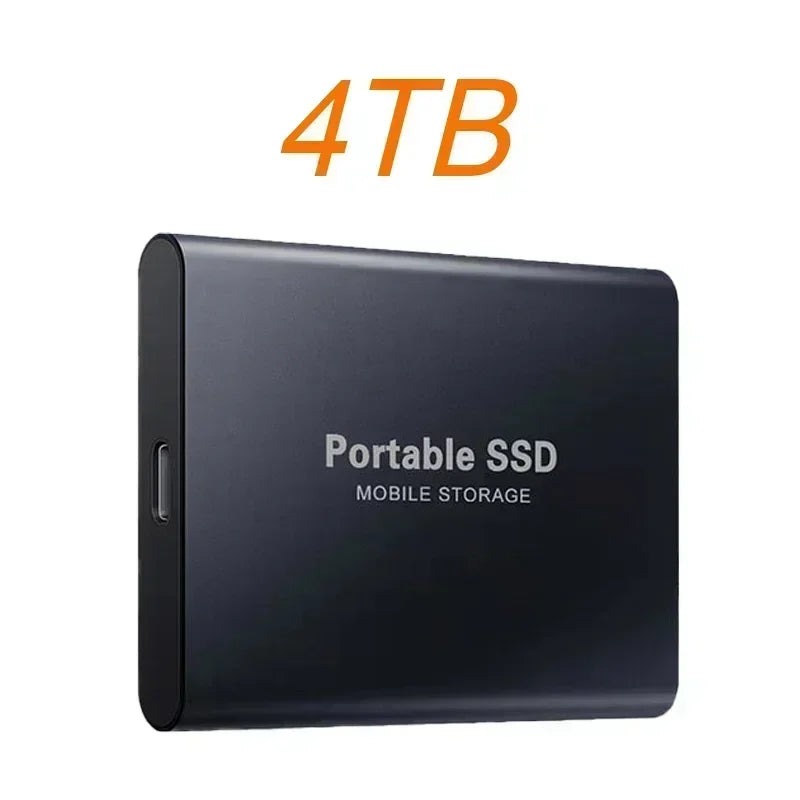 High-Speed Portable SSD – External Storage (4TB)