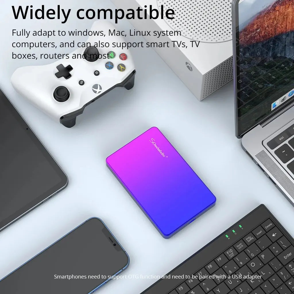 SomnAmbulist 2.5-Inch Portable External Hard Drive – USB 3.0, Compatible with PC, Laptop, TV, PS4 & Xbox (320GB)