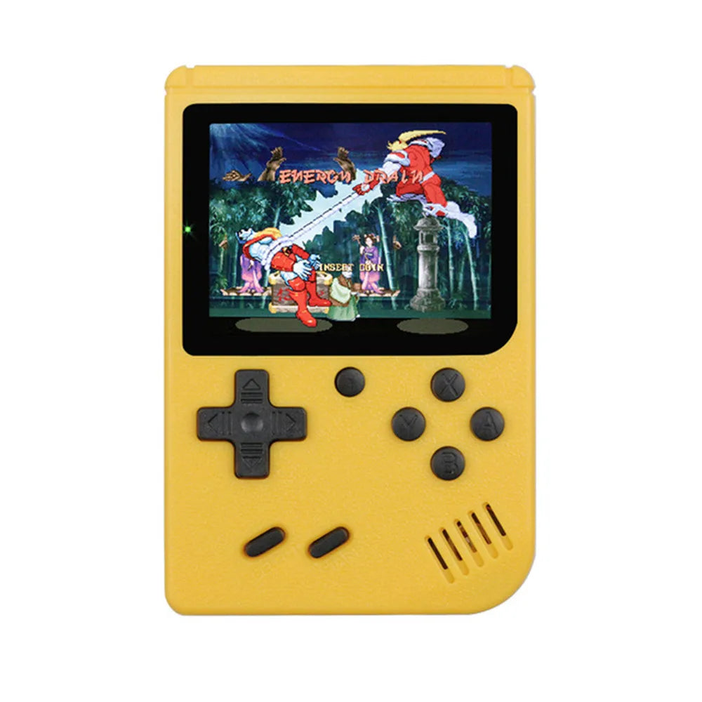 TECHODIB 400-in-1 Mini Handheld Game Console | Portable Retro 8-Bit Video Player with 3.0-Inch Color LCD Screen