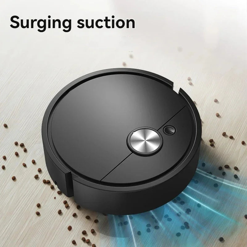 TECHODIB Smart Mini Vacuum Robot | Fully Automatic Sweeping, Mopping & Suction Cleaner