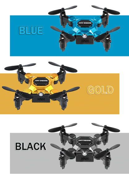 4K Mini Foldable Drone for Kids, Drone with Camera, RC Drone with Altitude Hold 3D Flips and Headless Mode Easy to Fly
