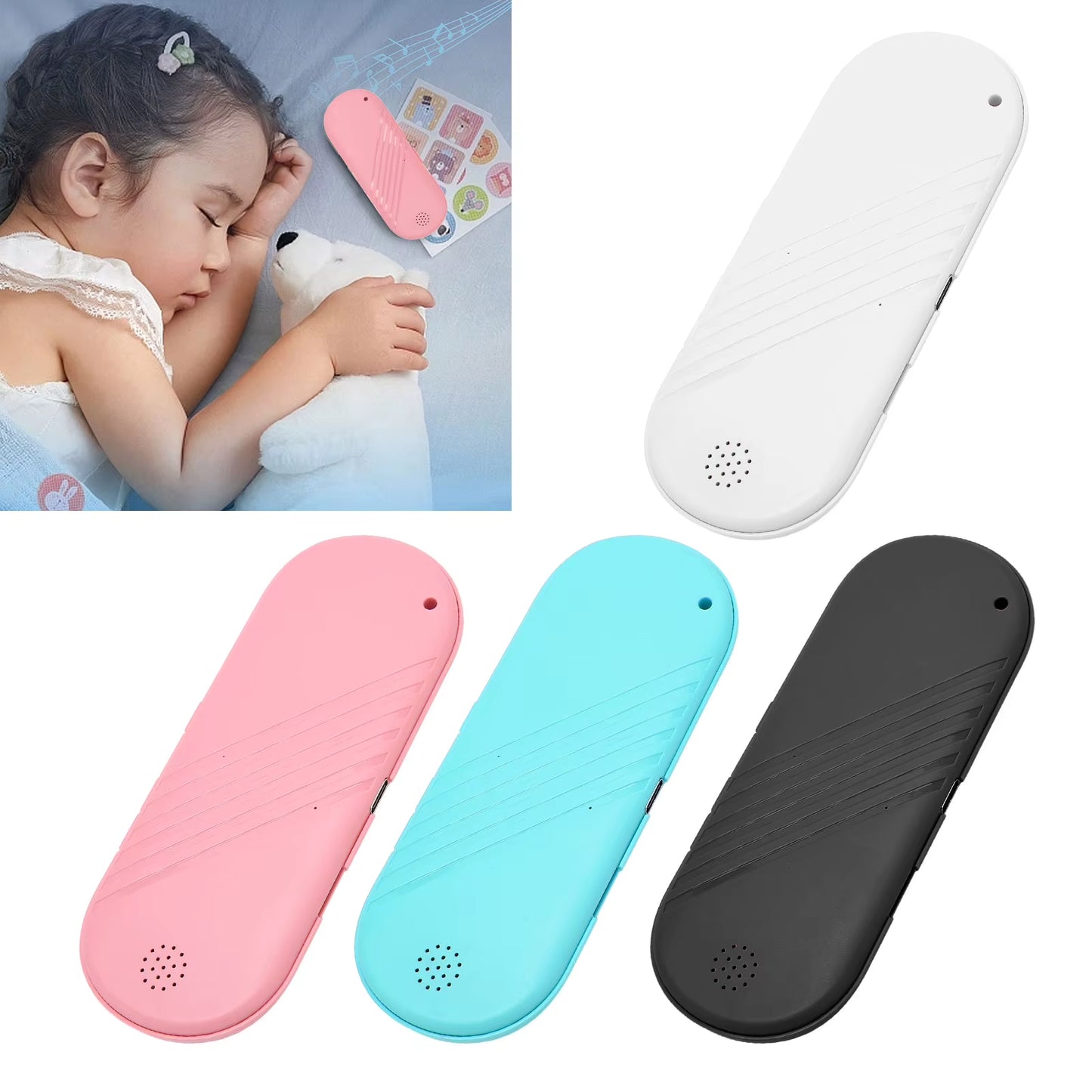 Pillow Speaker under Pillow Speaker Multifunction Stereo Deep Bass Mini Bluetooth Conduction Speaker for Sleeping Mini Speaker