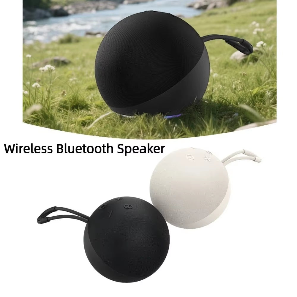 Subwoofer Wireless Bluetooth Speaker Spherical Card-Insertion Card Smart Bluetooth Speaker Multi-Color USB Outdoor Small Speaker