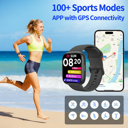 Smart Watch, Fitness Tracker Smart Watches, Activity Monitor Smart Watch for Men Women