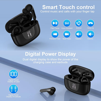 Samsung Wireless Earbuds, Bluetooth 5.3 Headphones for Samsung Galaxy S25 Ultra