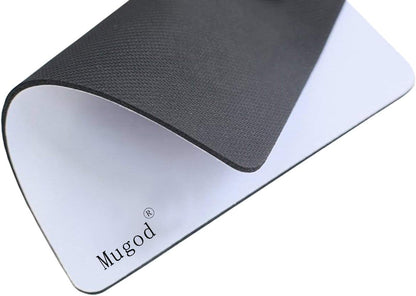 Checkerboard Mouse Pad Geometric Checkered Plaid Pattern Black and White Mouse Mat Non-Slip Rubber Base Mousepad for Computer Laptop PC Gaming Working Office & Home 9.5X7.9 Inch