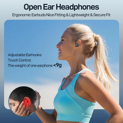 Bluetooth Headset 5.0 TWS Wireless Earphones Earbuds Headphones Stereo Ear Hook